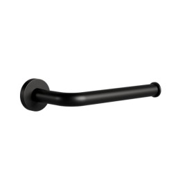 Toallero Sencillo Tubular Acabado Ébano