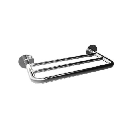 Portatoallas Múltiple Tubular Acabado Cromo