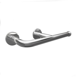 Portapapel Con Soporte Tubular Acabado Cromo