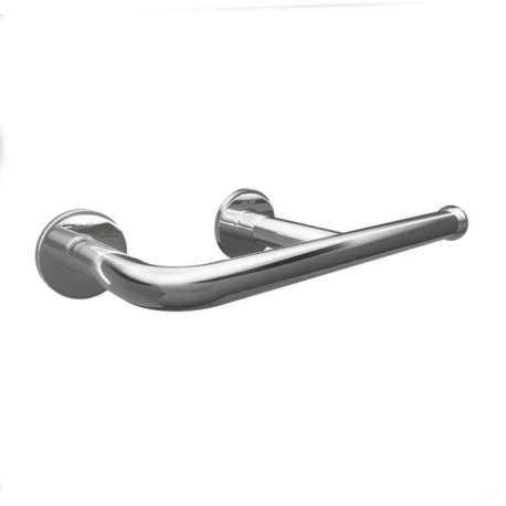 Portapapel Con Soporte Tubular Acabado Cromo